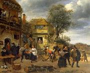 Peasants before an Inn Jan Steen